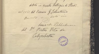 Lezioni di Filosofia dettate dal Parroco Giuseppe Falautano